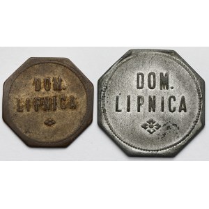 Dominium Lipnica, Żetony o nominale 1 i 20 - zestaw (2szt)