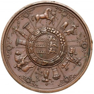 Niemcy, Württemberg, Medal bez daty - Dem Landwirthsch. Verdienste