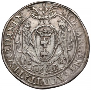 Jan II Kazimierz, Talar Gdańsk 1650 GR