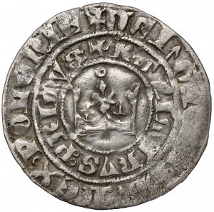 Kazimierz III Wielki, GROSZ krakowski - pierwszy - rzadkość