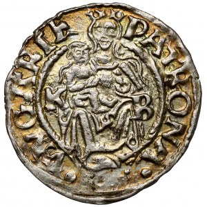 Węgry, Ferdynand I, Denar bez daty (1526-1564) KB, Kremnica