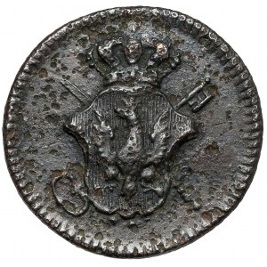 Poniatowski, Odważnik wagi dukata 1768, Warszawa