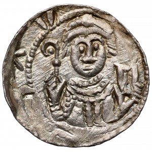 Władysław II Wygnaniec, Denar - Książę i Biskup - E pod kulą