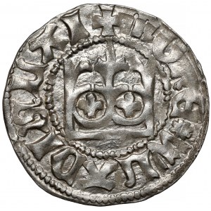 Władysław II Jagiełło, Półgrosz Kraków - typ 11 - bez znaku