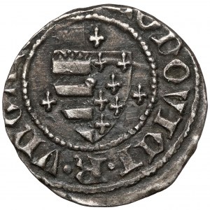 Węgry, Ludwik I Węgierski (1342-1382) Denar