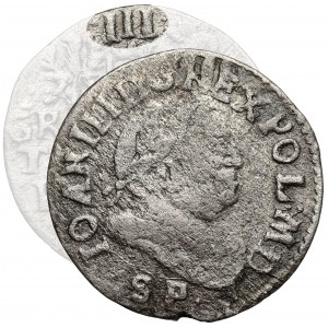 Jan III Sobieski, Trojak Bydgoszcz 1684 SP - rzadki