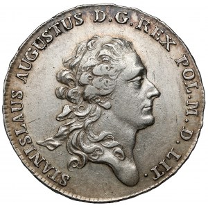 Poniatowski, Półtalar 1782 EB - rzadki i b.ładny