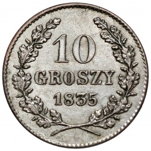 Wolne Miasto Kraków, 10 groszy 1835