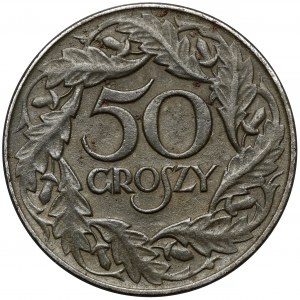 50 groszy 1938 - NIEniklowane