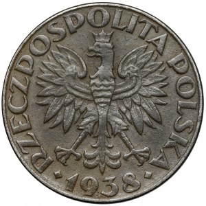 50 groszy 1938 - NIEniklowane