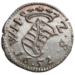 Saxony-Weimar, Wilhelm, Fenig 1652