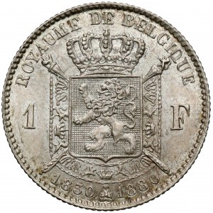 Belgia, Leopold II, Frank 1880