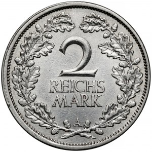 Weimar, 2 marks 1926-A, Berlin