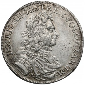 August II Mocny, Gulden (2/3 talara) 1701 ILH, Drezno