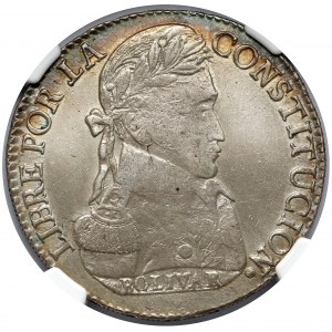 Boliwia, 8 soles 1840 LR, Potosi