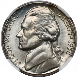 USA, 5 centów 1958-D, Denver