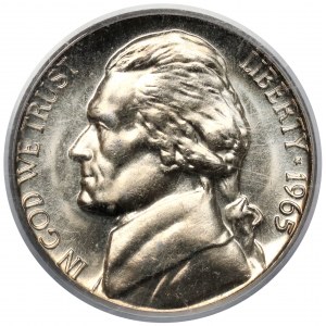 USA, 5 centów 1965, Philadelphia