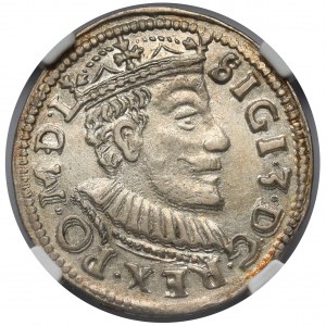 Zygmunt III Waza, Trojak Poznań 1590 IF - POLONI