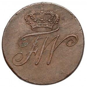 Śląsk, Fryderyk Wilhelm II, 1/2 krajcara 1788-B, Wrocław