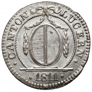 Szwajcaria, 1 Batzen / 10 Rappen 1811, Lucerna