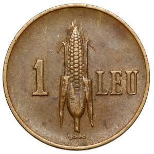 Rumunia, Karol II, 1 leu 1939
