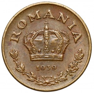 Rumunia, Karol II, 1 leu 1939