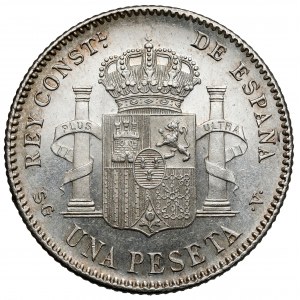 Hiszpania, Alfonso XIII, Peseta 1899