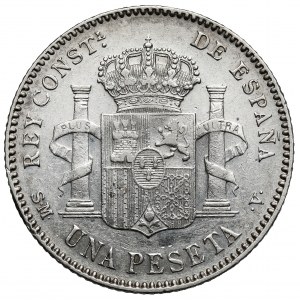 Hiszpania, Alfonso XIII, Peseta 1900