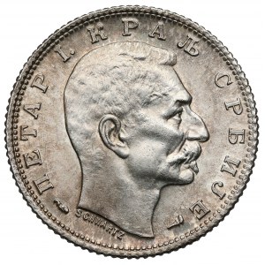 Serbia, Petar I, Dinar 1915