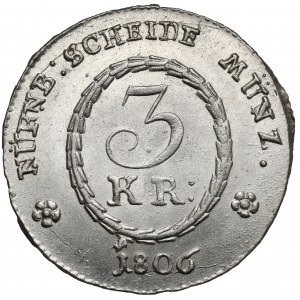 Nürnberg, 3 krajcary 1806