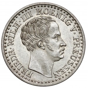 Prusy, Friedrich Wilhelm III, Grosz srebrny 1833-A, Berlin