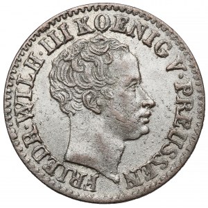 Prusy, Friedrich Wilhelm III, 1/2 grosza srebrnego 1822-A, Berlin