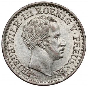Prusy, Friedrich Wilhelm III, Grosz srebrny 1822-A, Berlin