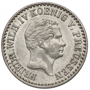 Prusy, Friedrich Wilhelm IV, Grosz srebrny 1851-A, Berlin