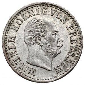 Prusy, Wilhelm I, 1/2 grosza srebrnego 1869-A, Berlin