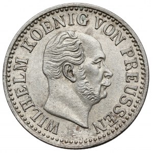 Prusy, Wilhelm I, 1/2 grosza srebrnego 1870-A, Berlin