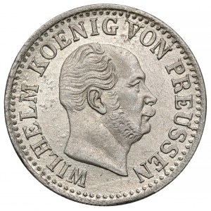 Prusy, Wilhelm I, 1/2 grosza srebrnego 1866-A, Berlin