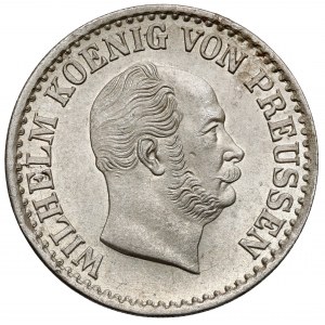 Prusy, Wilhelm I, Grosz srebrny 1873-A, Berlin
