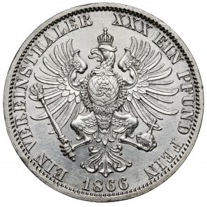 Prusy, Wilhelm I, Talar 1866-A, Berlin
