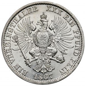 Prusy, Wilhelm I, Talar 1867-A, Berlin