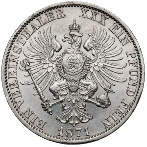 Prusy, Wilhelm I, Talar 1871-A, Berlin