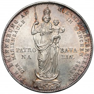 Bawaria, Maximilian II, 2 guldeny 1855