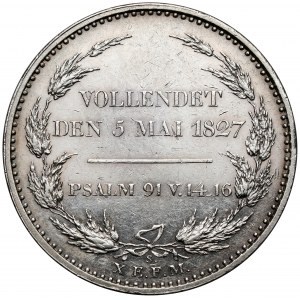 Saksonia, Anton I, Talar 1827 - Pośmiertny