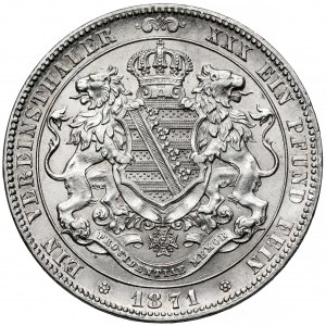 Saksonia, Johann I, Talar 1871-B