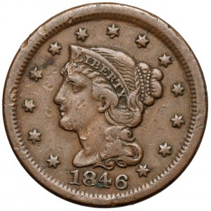 USA, Cent 1846, Philadelphia