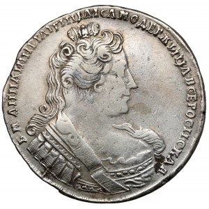 Rosja, Anna, Rubel 1733, Moskwa