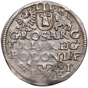 Zygmunt III Waza, Trojak Poznań 1591