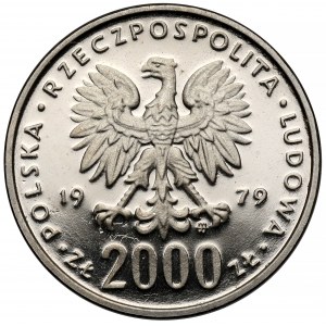 Próba NIKIEL 2.000 złotych 1979 Maria Curie-Skłodowska