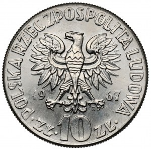 Próba NIKIEL 10 zł 1967 Mikołaj Kopernik
