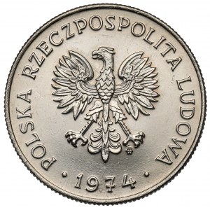 Próba NIKIEL 10 złotych 1974 Sienkiewicz